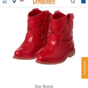 Red Star Boots Gymboree